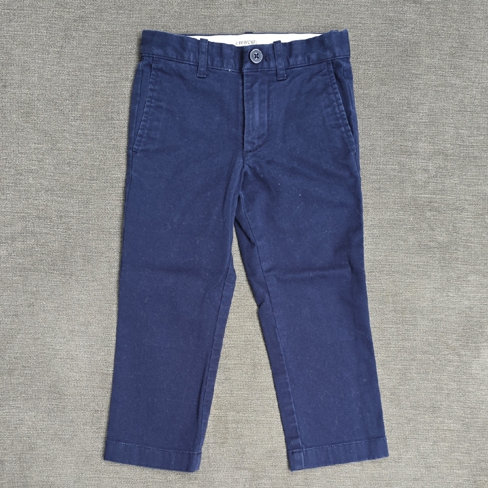 Crewcuts Navy Blue Slim Chino Pants